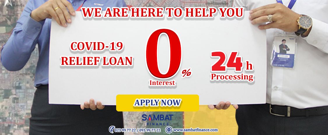 Sambat Finance offering Covid-19 relief loans